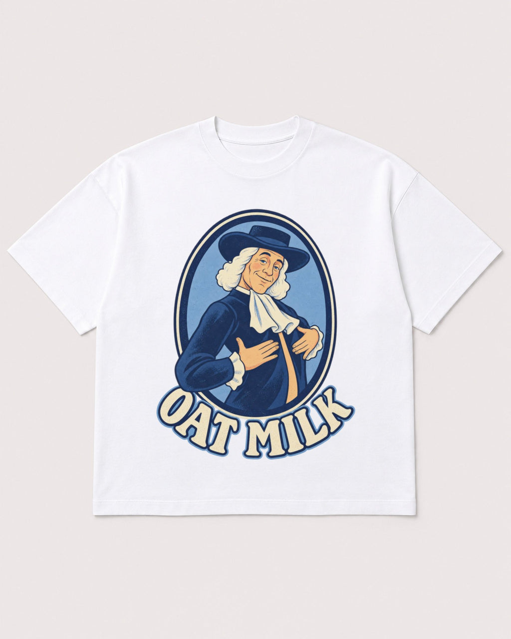 Mockup Boxy Heavyweight Tee White product