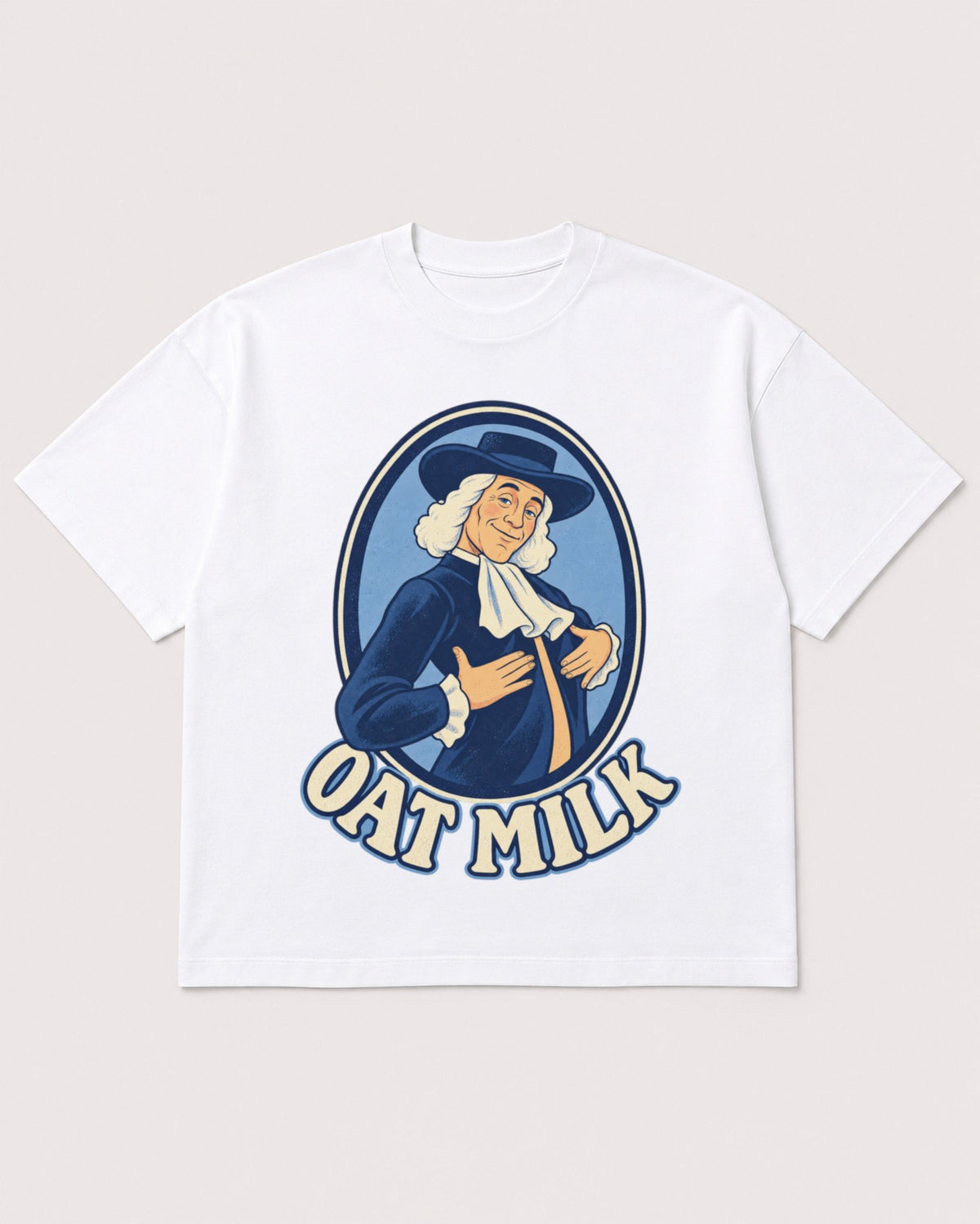 Mockup Boxy Heavyweight Tee White product