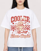 Mockup Boxy Heavyweight Tee White female close-up 01
