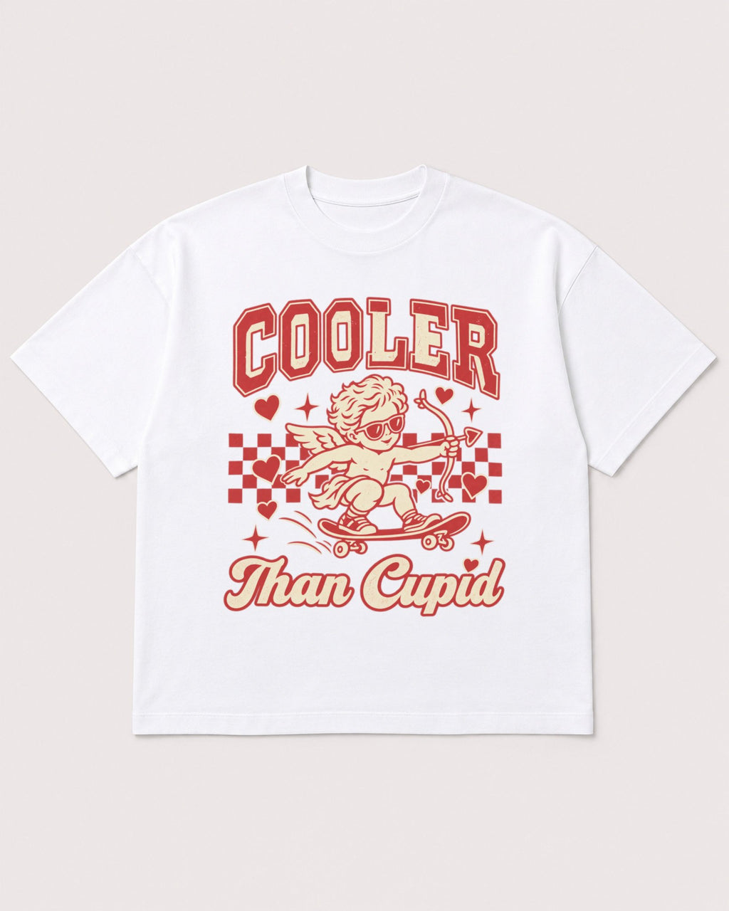 Mockup Boxy Heavyweight Tee White product