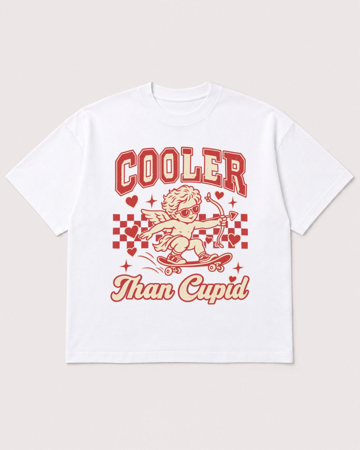 Mockup Boxy Heavyweight Tee White product