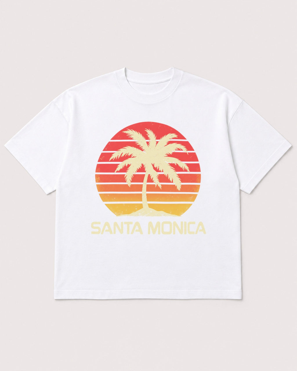 Mockup Boxy Heavyweight Tee White product
