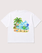 Mockup Boxy Heavyweight Tee White product