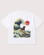 Mockup Boxy Heavyweight Tee White product