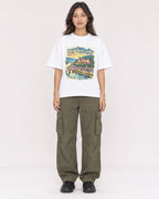 Mockup Boxy Heavyweight Tee White female full-body 02