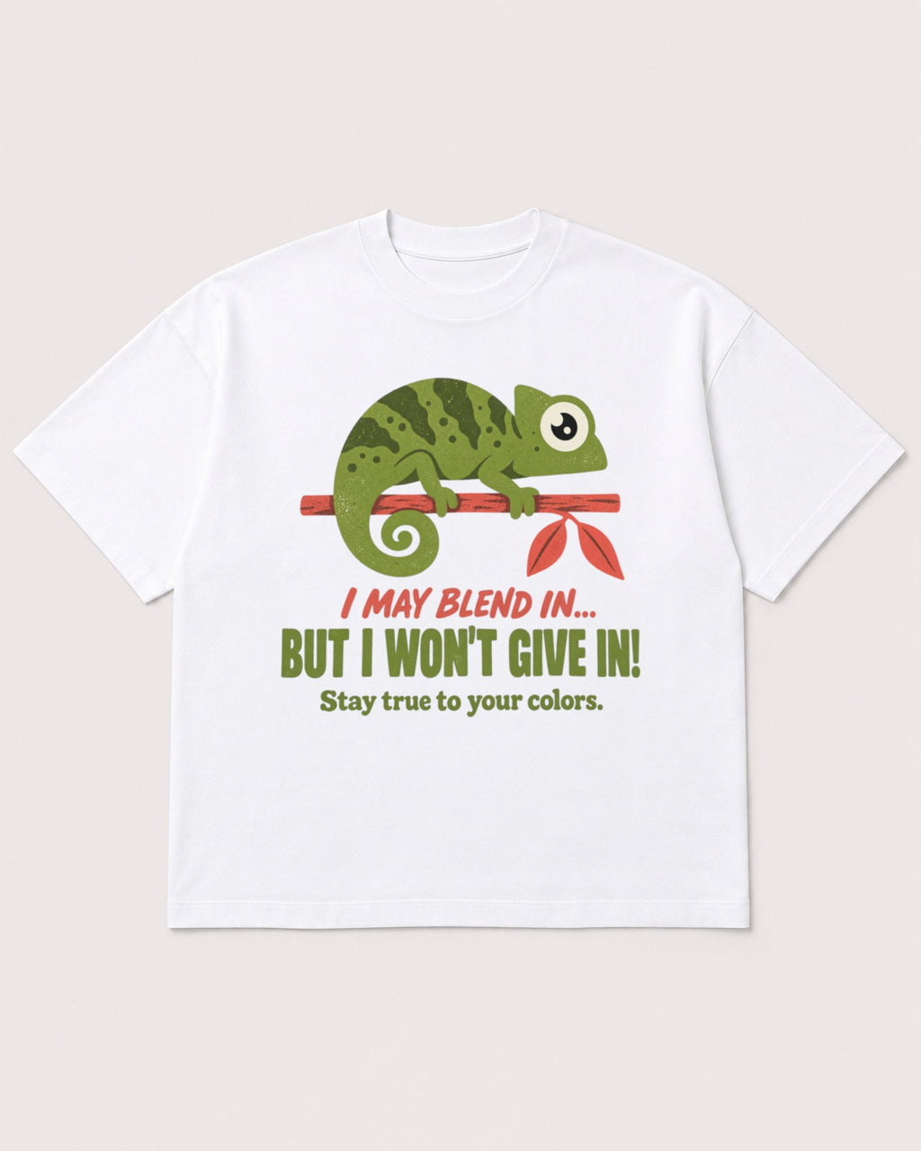 Mockup Boxy Heavyweight Tee White product