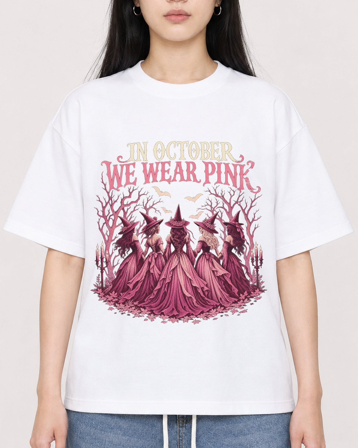 Mockup Boxy Heavyweight Tee White female close-up 01