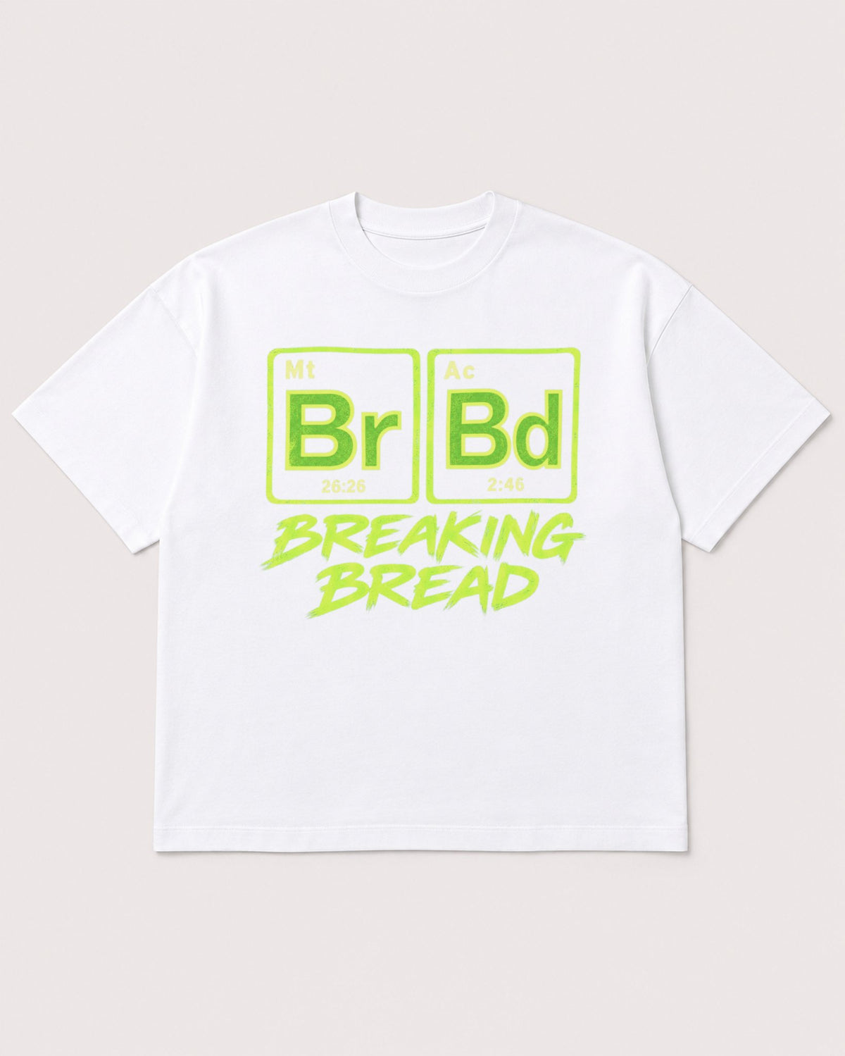 Mockup Boxy Heavyweight Tee White product