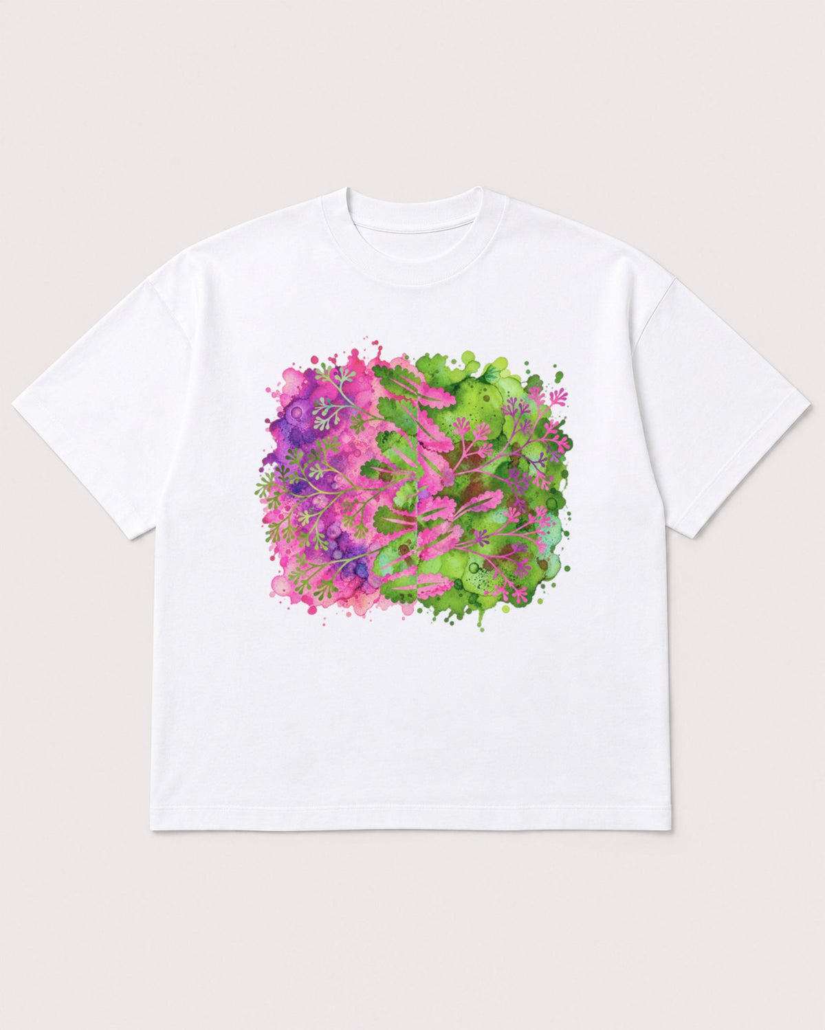 Mockup Boxy Heavyweight Tee White product
