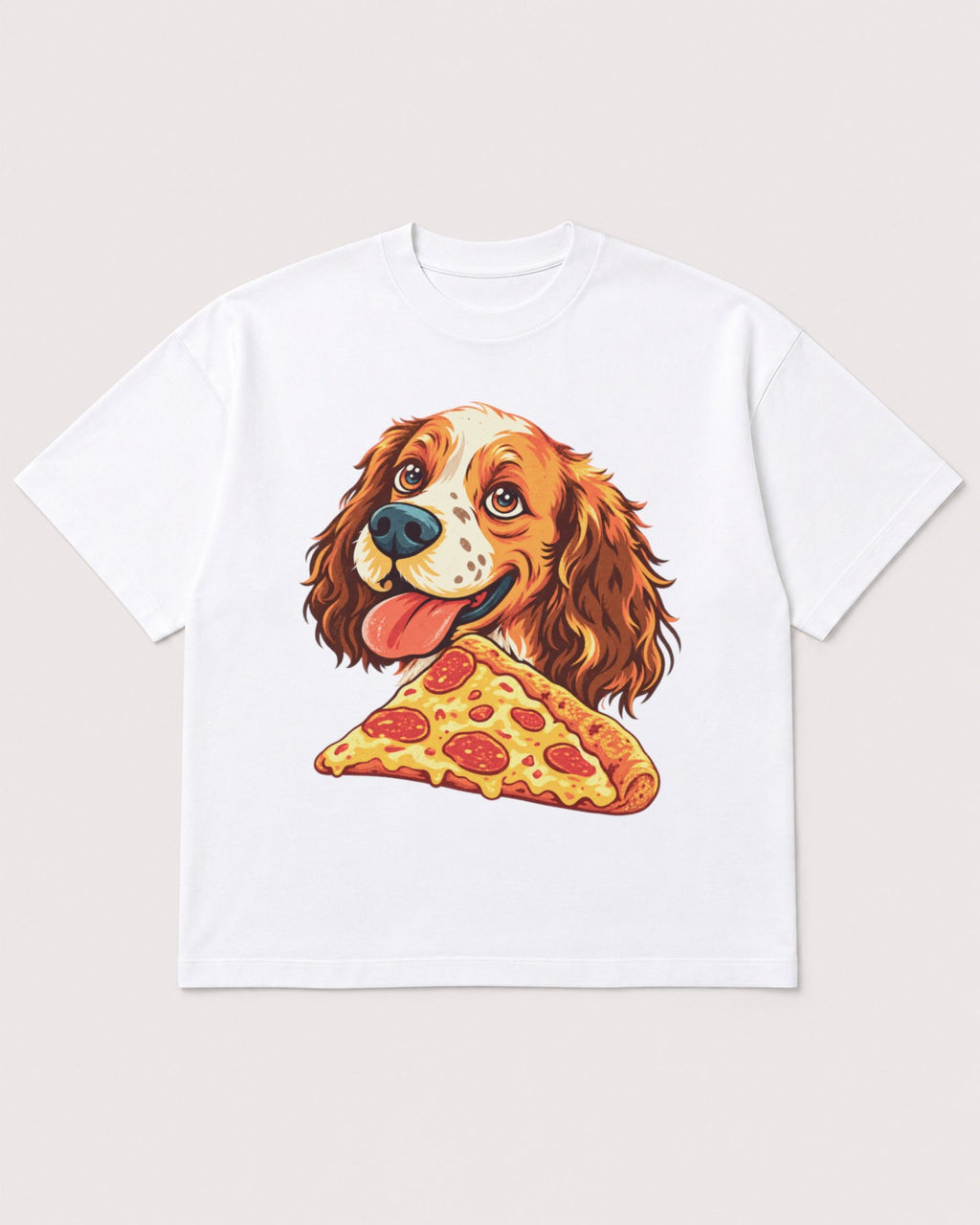 Mockup Boxy Heavyweight Tee White product