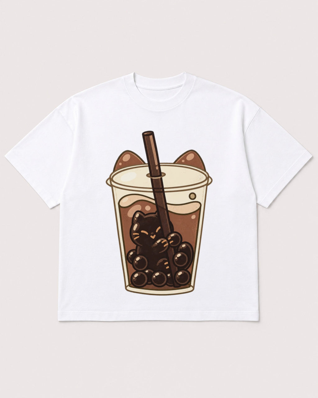Mockup Boxy Heavyweight Tee White product