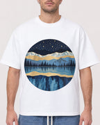 Mockup Boxy Heavyweight Tee White male close-up 08