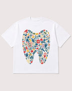 Mockup Boxy Heavyweight Tee White product