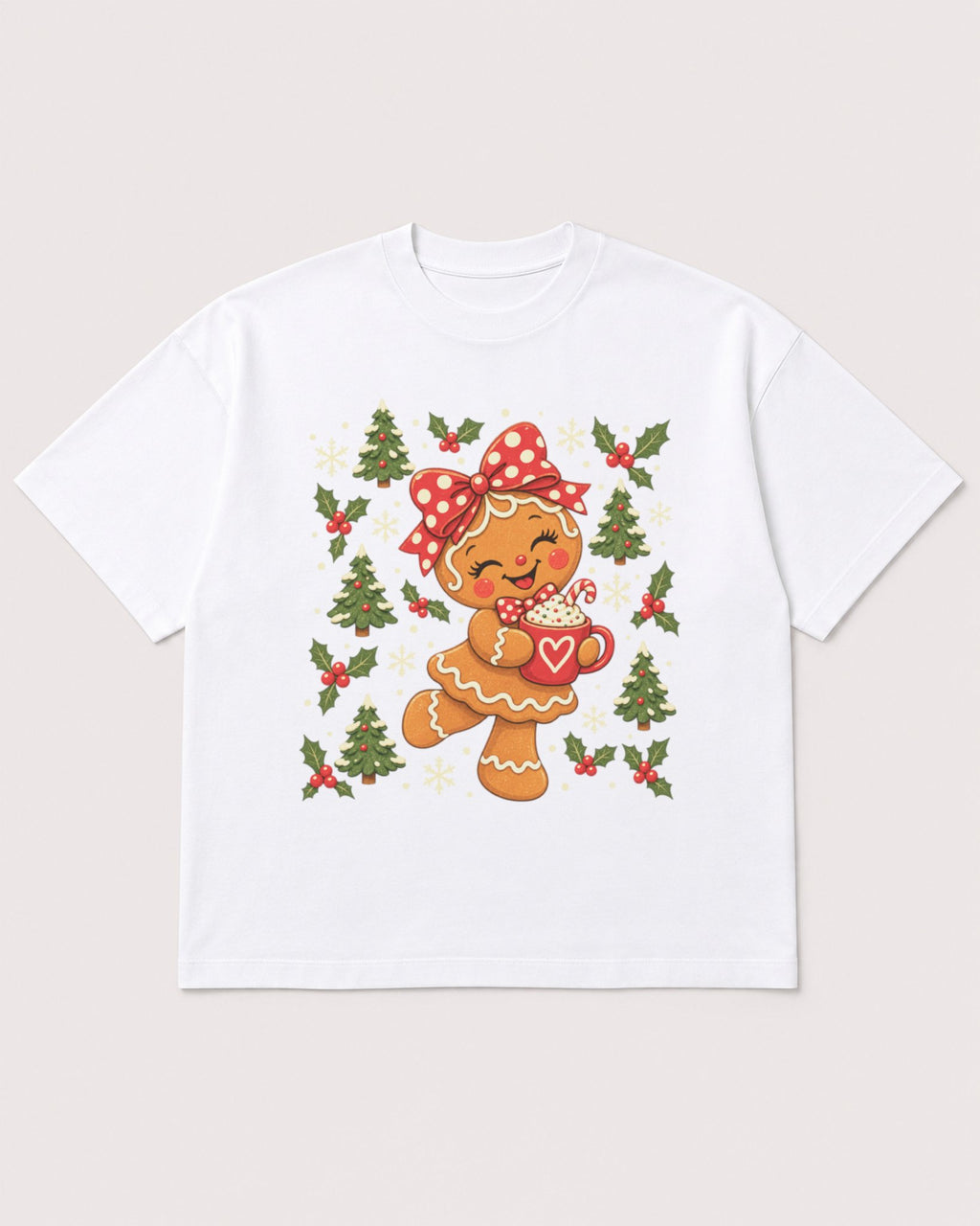 Mockup Boxy Heavyweight Tee White product