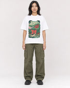 Mockup Boxy Heavyweight Tee White female full-body 22