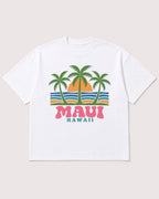 Mockup Boxy Heavyweight Tee White product