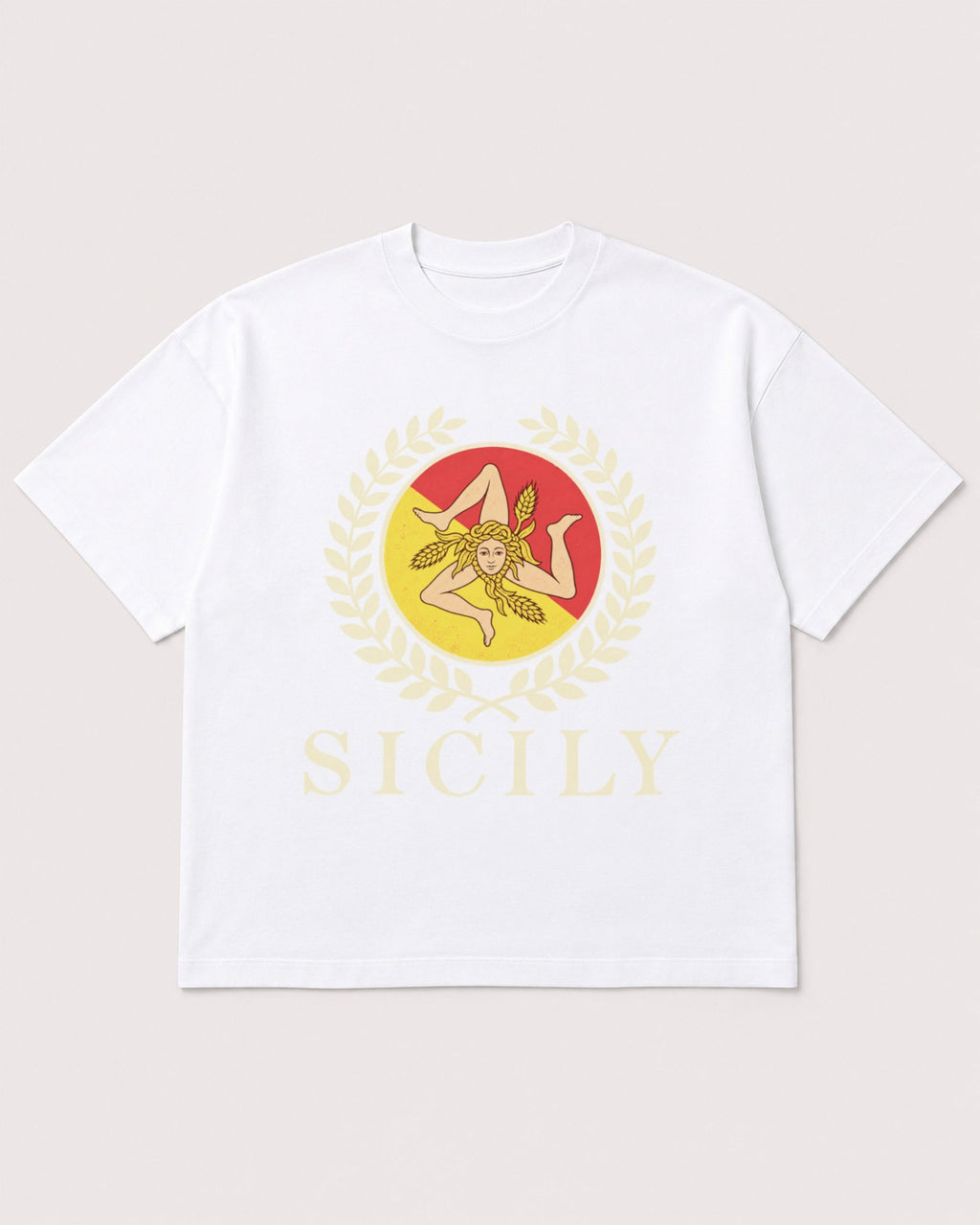 Mockup Boxy Heavyweight Tee White product