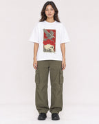 Mockup Boxy Heavyweight Tee White female full-body 02