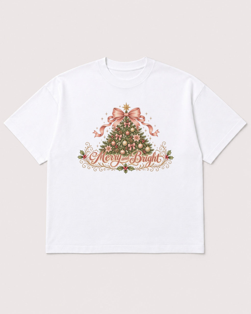 Mockup Boxy Heavyweight Tee White product