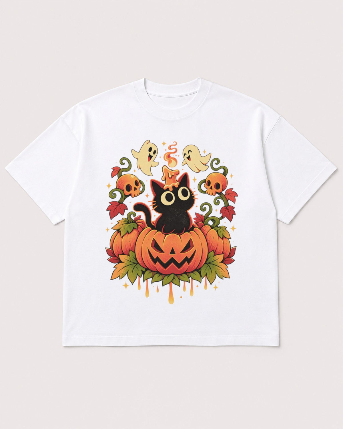 Mockup Boxy Heavyweight Tee White product
