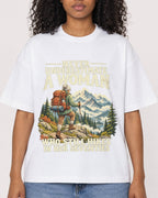 Mockup Boxy Heavyweight Tee White female close-up 05