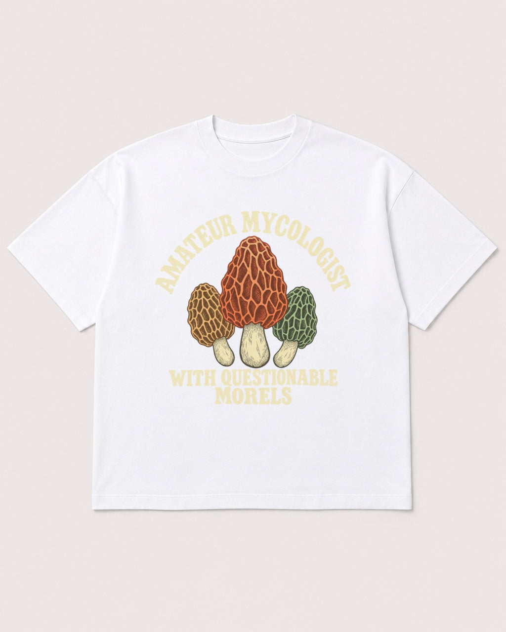 Mockup Boxy Heavyweight Tee White product