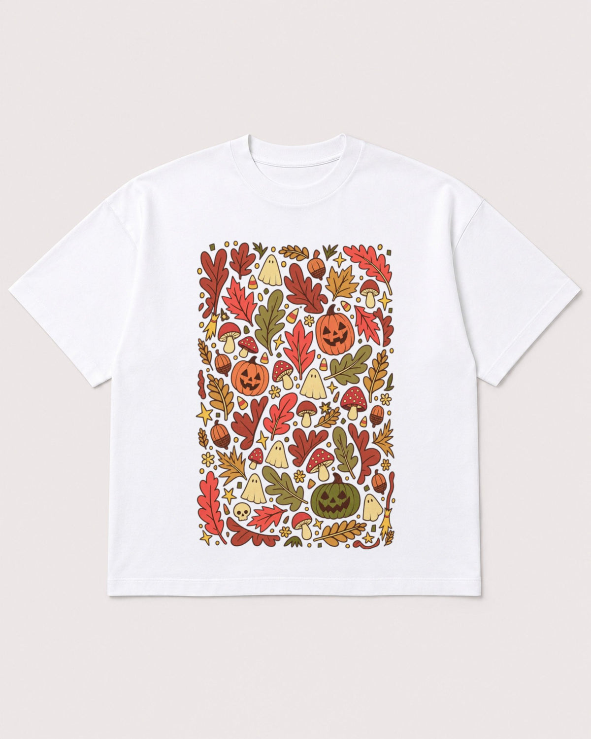 Mockup Boxy Heavyweight Tee White product