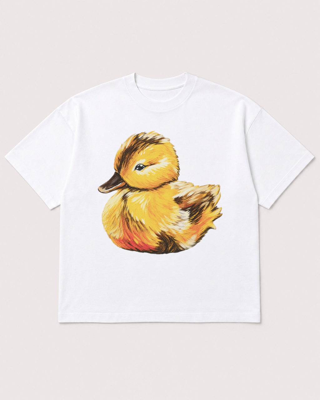 Mockup Boxy Heavyweight Tee White product