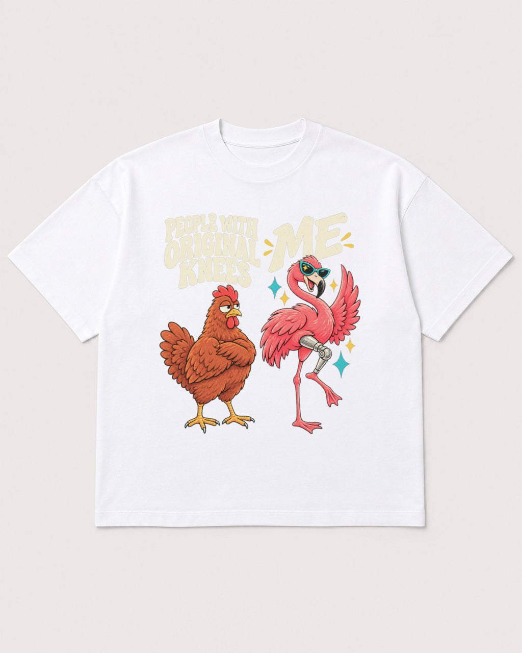 Mockup Boxy Heavyweight Tee White product