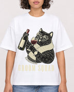 Mockup Boxy Heavyweight Tee White female close-up 40