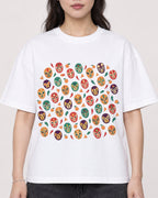 Mockup Boxy Heavyweight Tee White female close-up 03