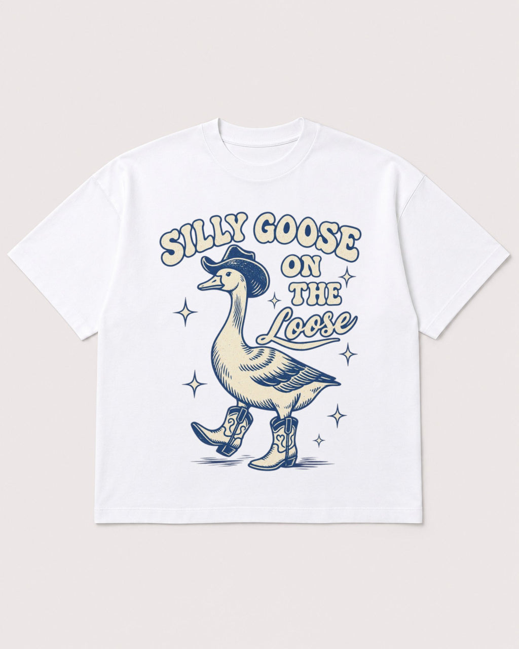 Mockup Boxy Heavyweight Tee White product