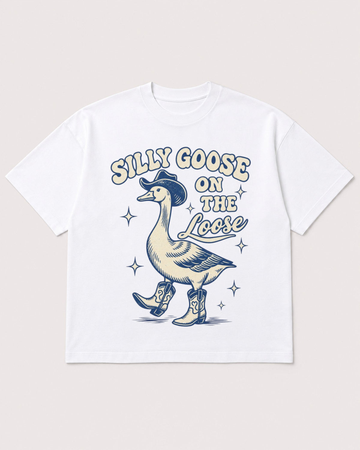 Mockup Boxy Heavyweight Tee White product