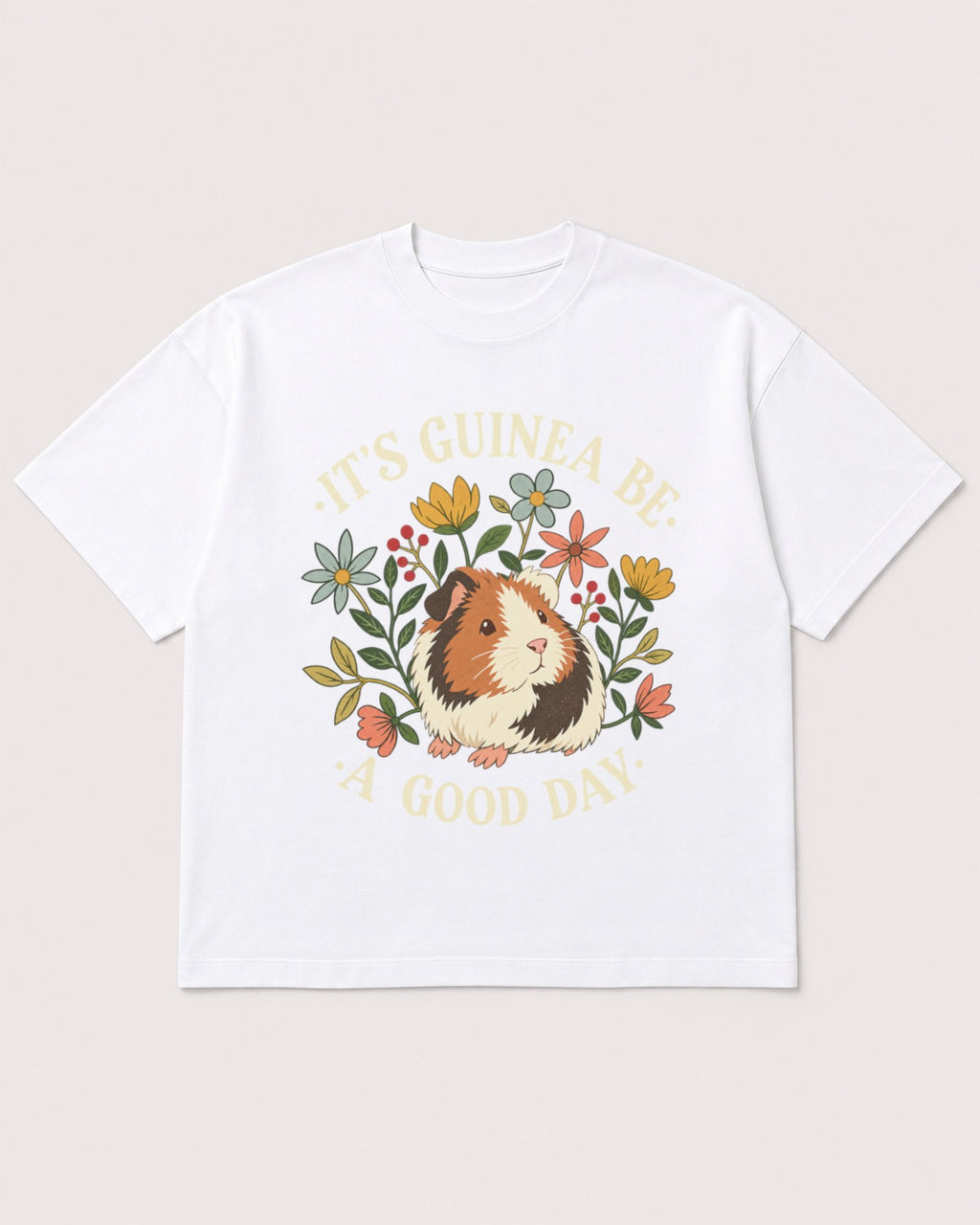 Mockup Boxy Heavyweight Tee White product
