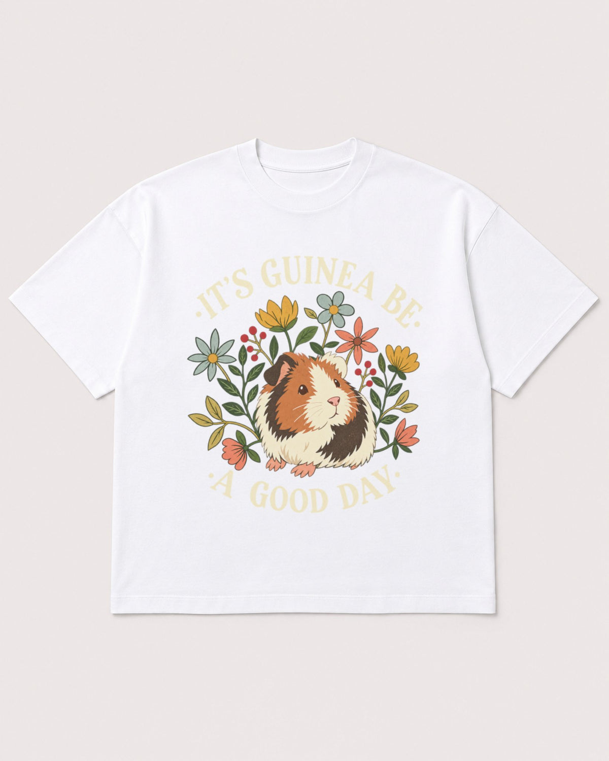 Mockup Boxy Heavyweight Tee White product