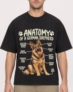Mockup Boxy Heavyweight Tee Black male close-up 08