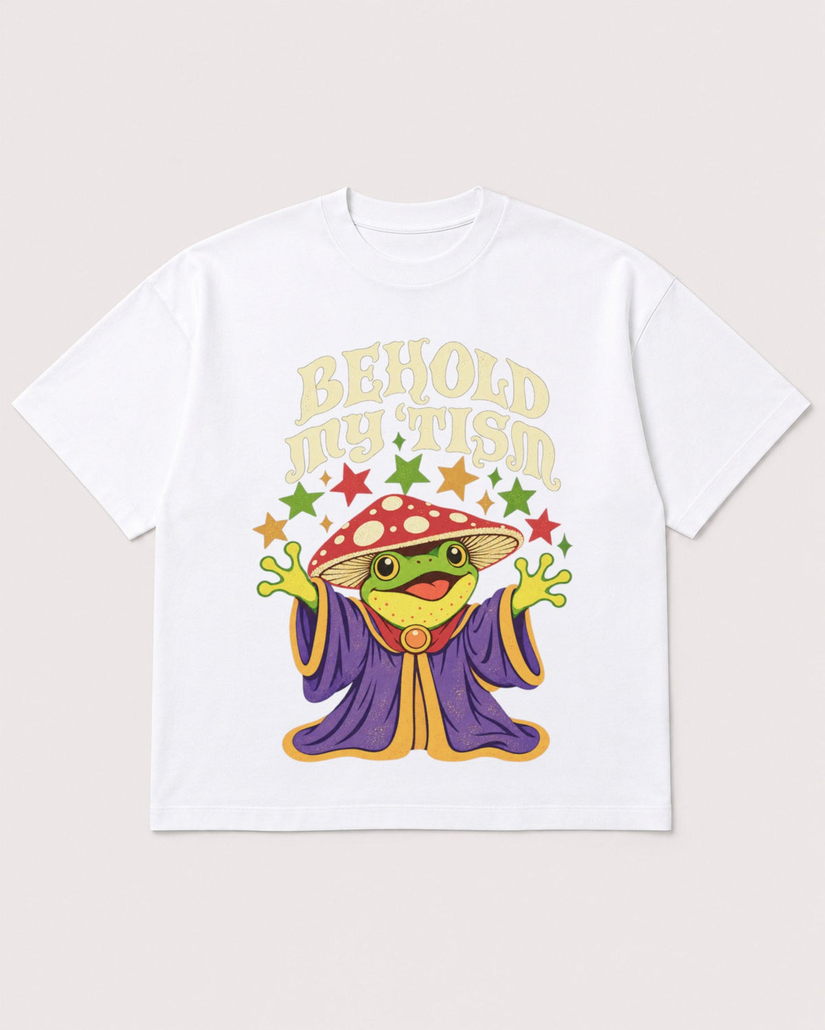 Mockup Boxy Heavyweight Tee White product