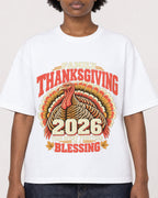 Mockup Boxy Heavyweight Tee White female close-up 14
