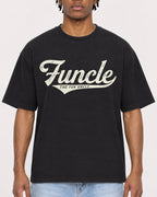 Mockup Boxy Heavyweight Tee Black male close-up 05
