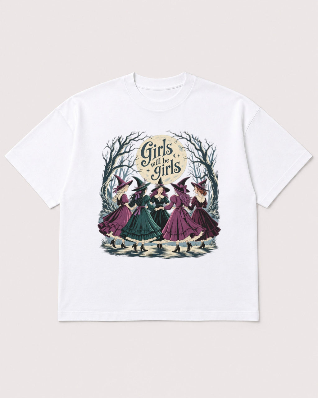Mockup Boxy Heavyweight Tee White product