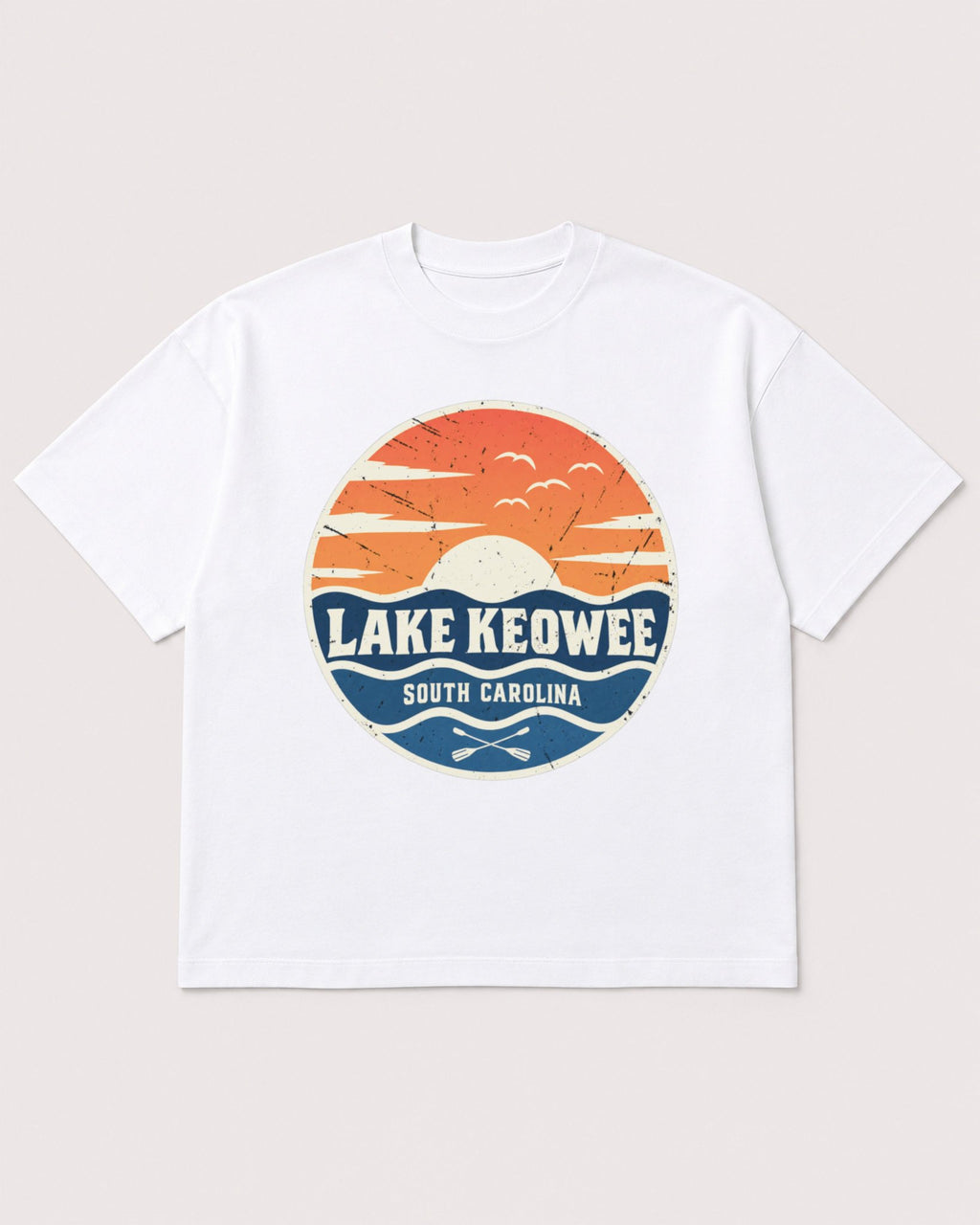 Mockup Boxy Heavyweight Tee White product