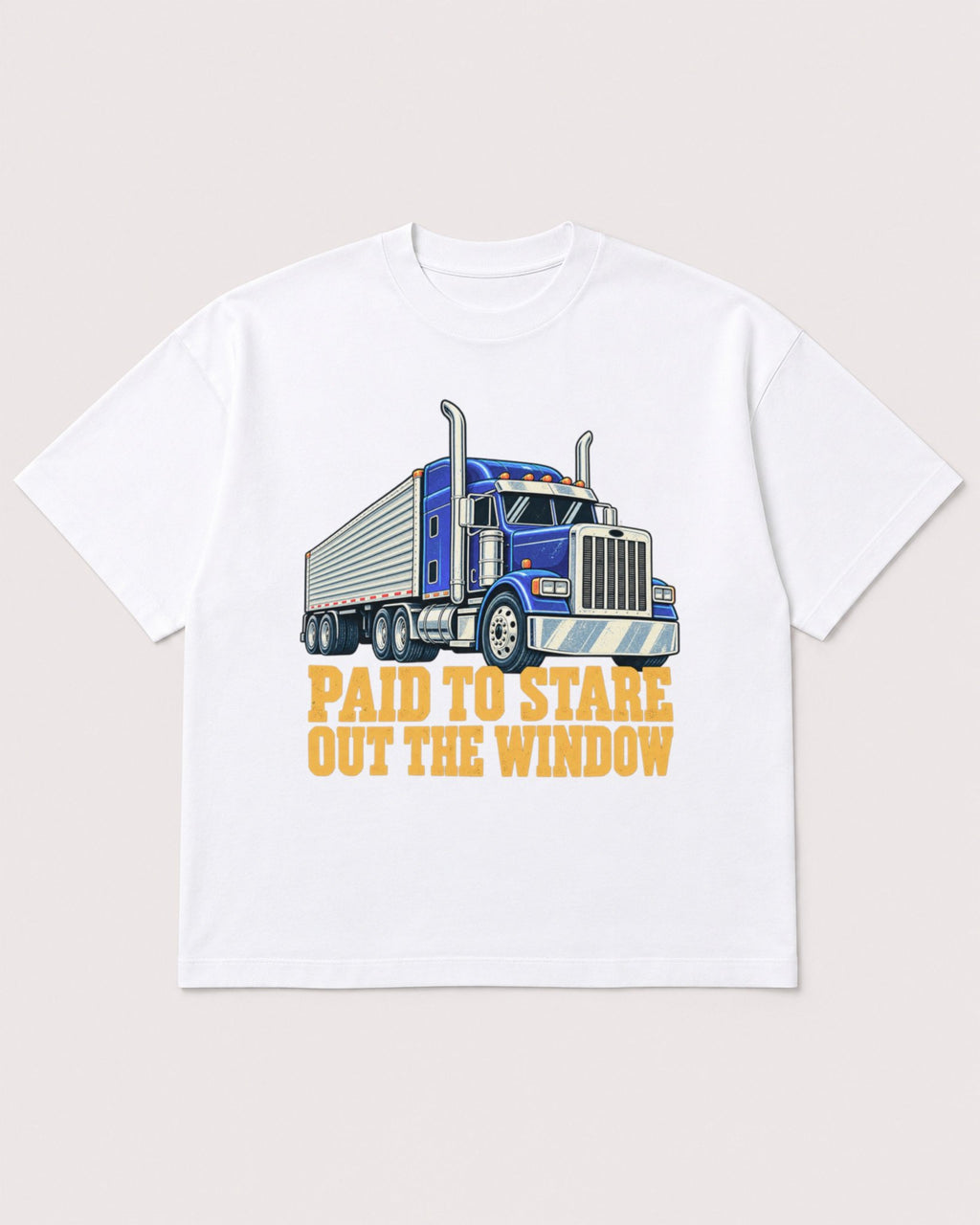 Mockup Boxy Heavyweight Tee White product