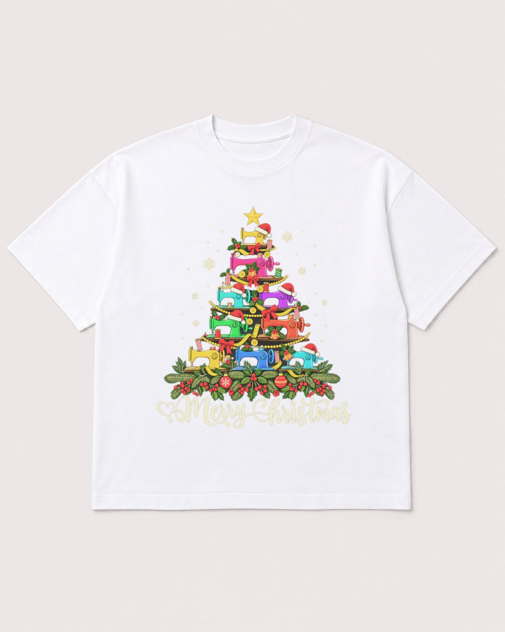 Mockup Boxy Heavyweight Tee White product