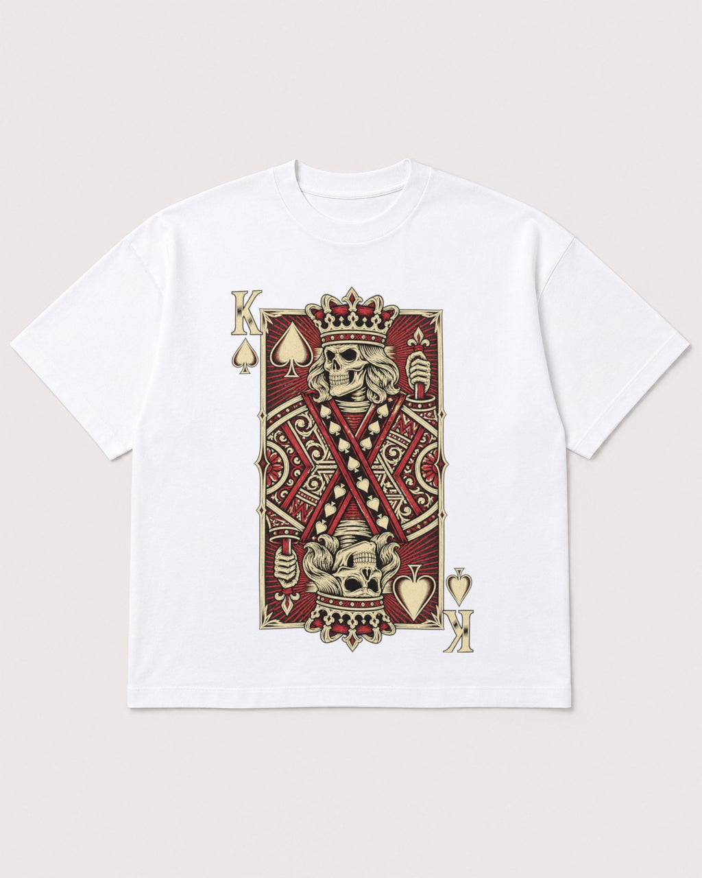 Mockup Boxy Heavyweight Tee White product