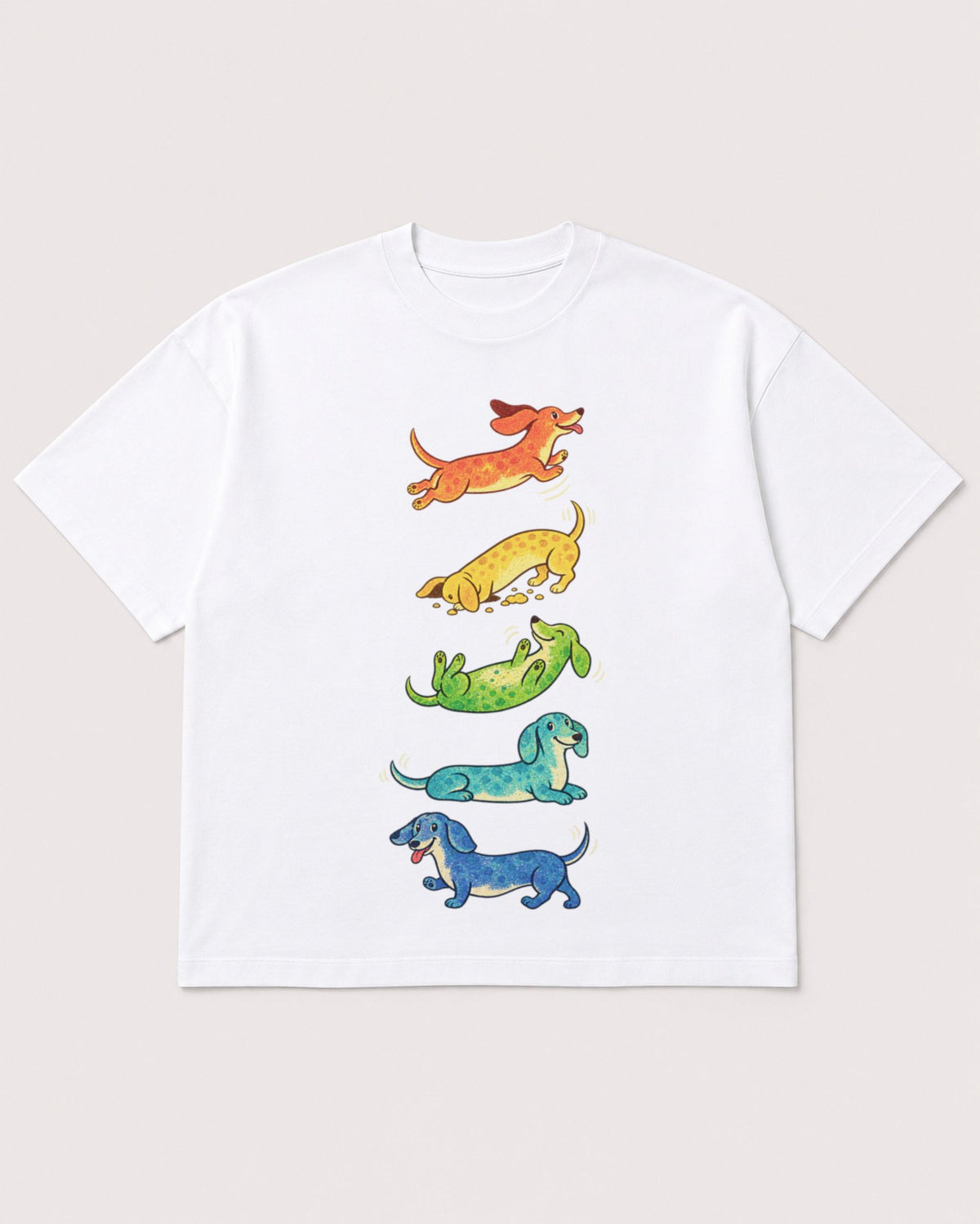 Mockup Boxy Heavyweight Tee White product