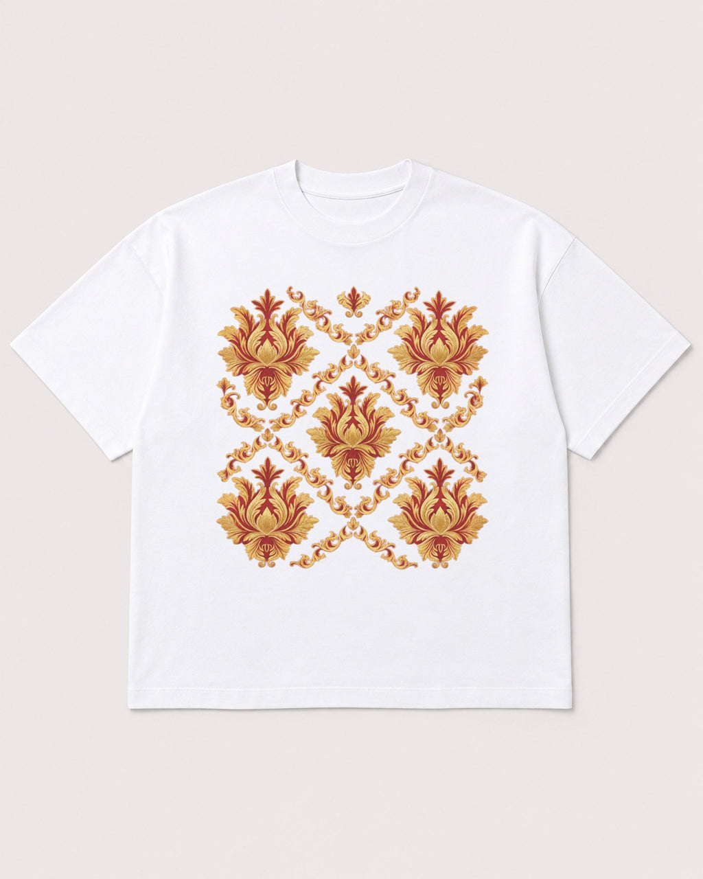 Mockup Boxy Heavyweight Tee White product