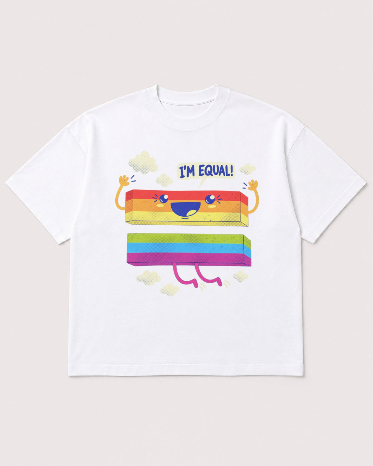 Mockup Boxy Heavyweight Tee White product