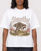 Mockup Boxy Heavyweight Tee White female close-up 24