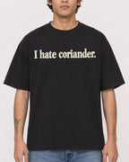 Mockup Boxy Heavyweight Tee Black male close-up 06