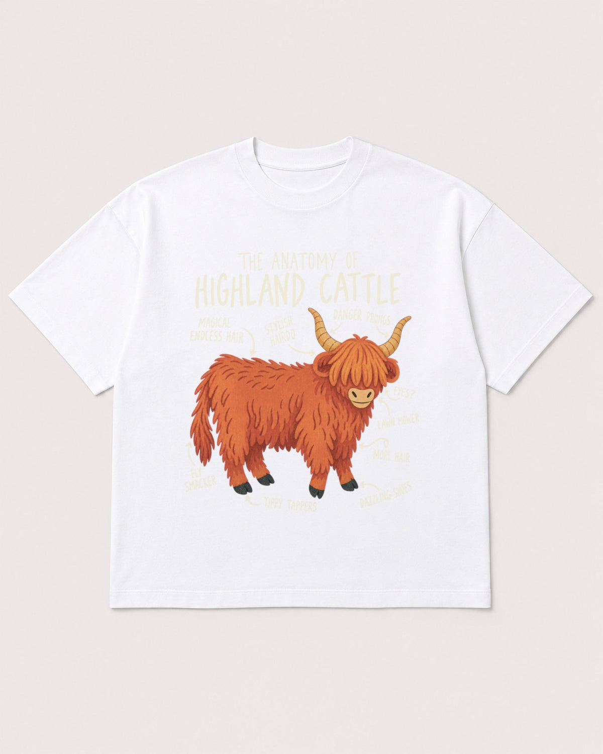 Mockup Boxy Heavyweight Tee White product